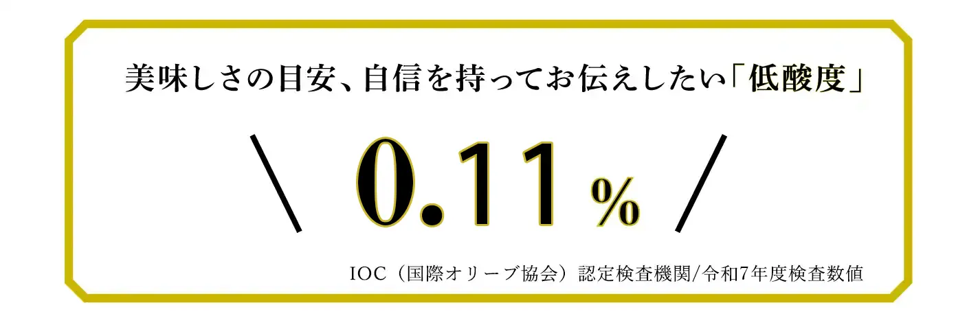 美味しさの目安、自信を持ってお伝えしたい「低酸度」