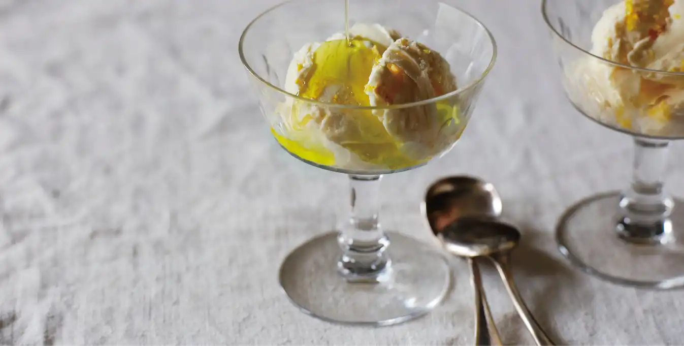 バニラアイス レモン＆オリーブオイルで イメージ2