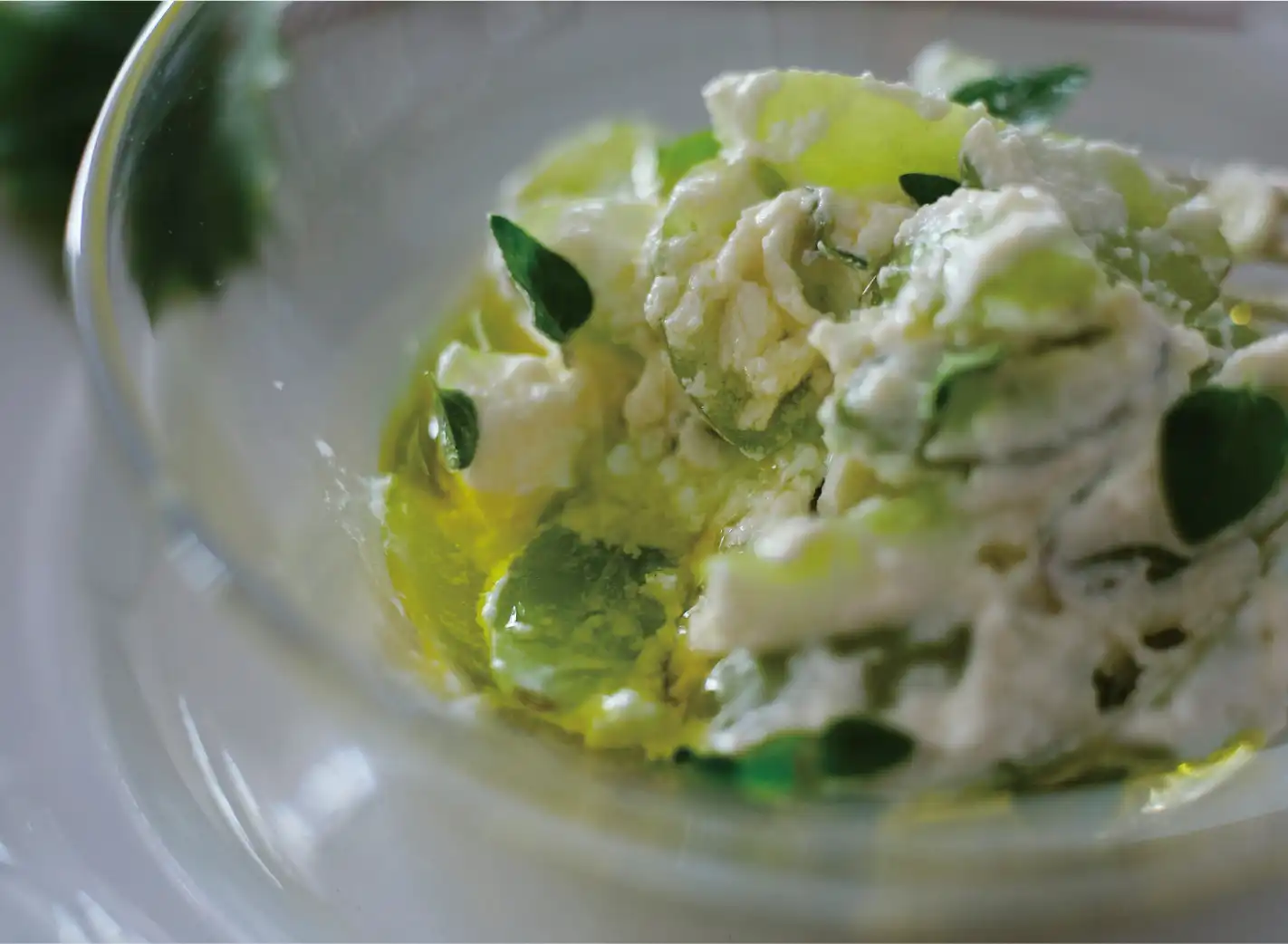 季節のフルーツとリコッタチーズのサラダ イメージ1