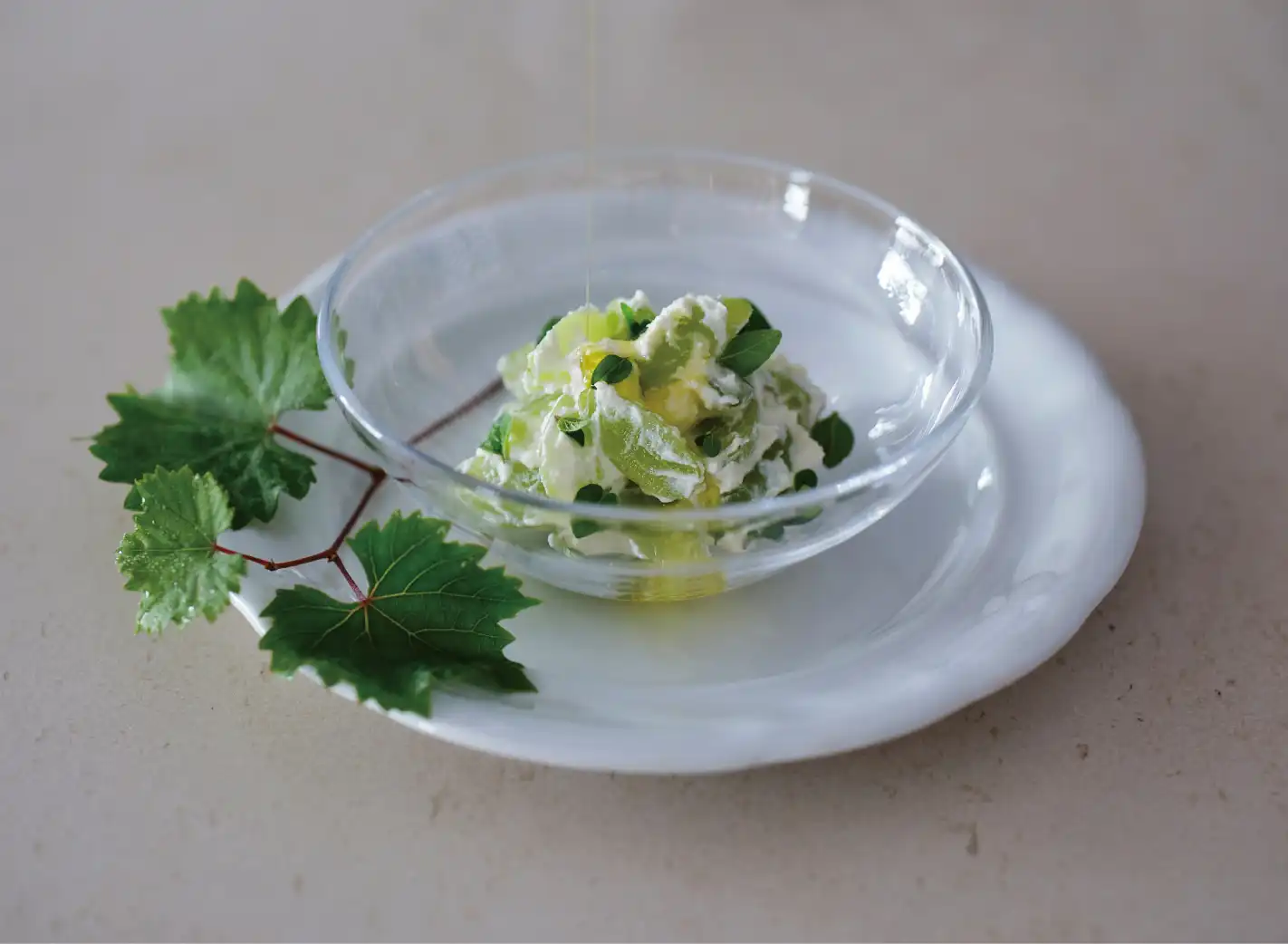 季節のフルーツとリコッタチーズのサラダ イメージ2