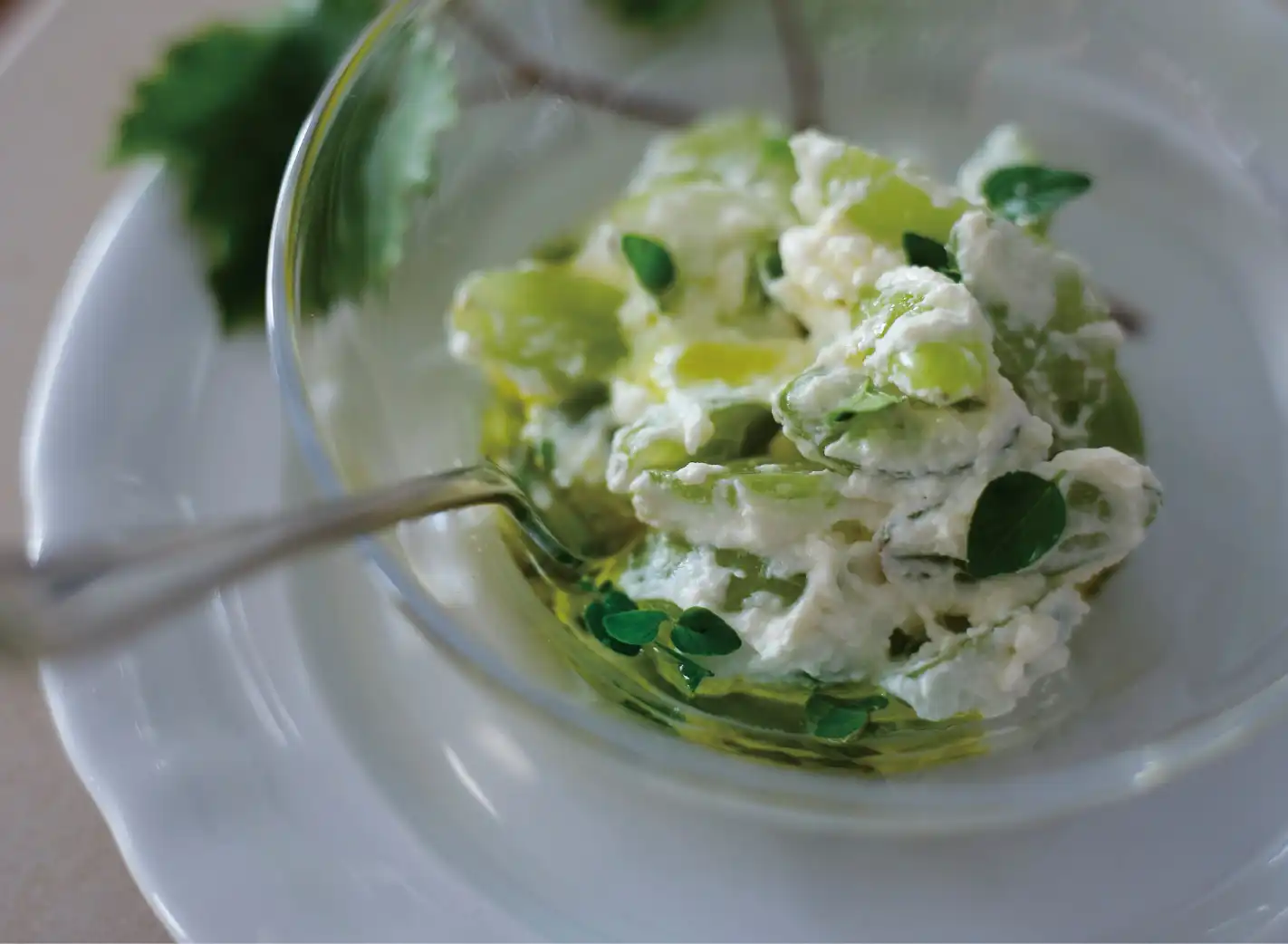 季節のフルーツとリコッタチーズのサラダ イメージ3