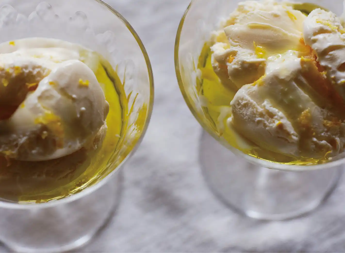 バニラアイス レモン＆オリーブオイルで イメージ3