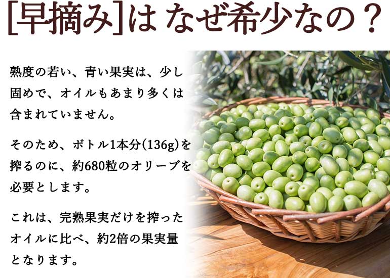 [早摘み]はなぜ希少なの？