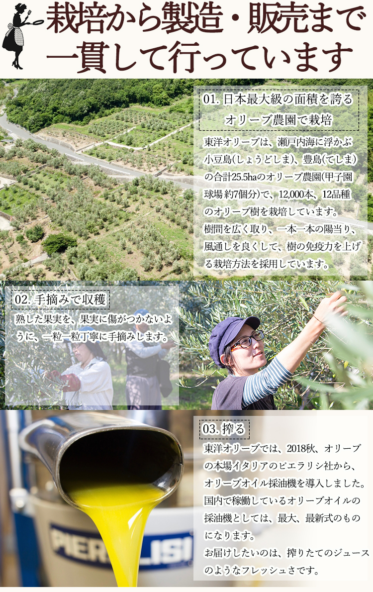 栽培から製造・販売まで