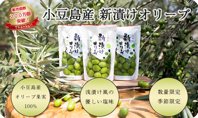 季節数量限定 小豆島産 新漬けオリーブ 80g 東洋オリーブショップ