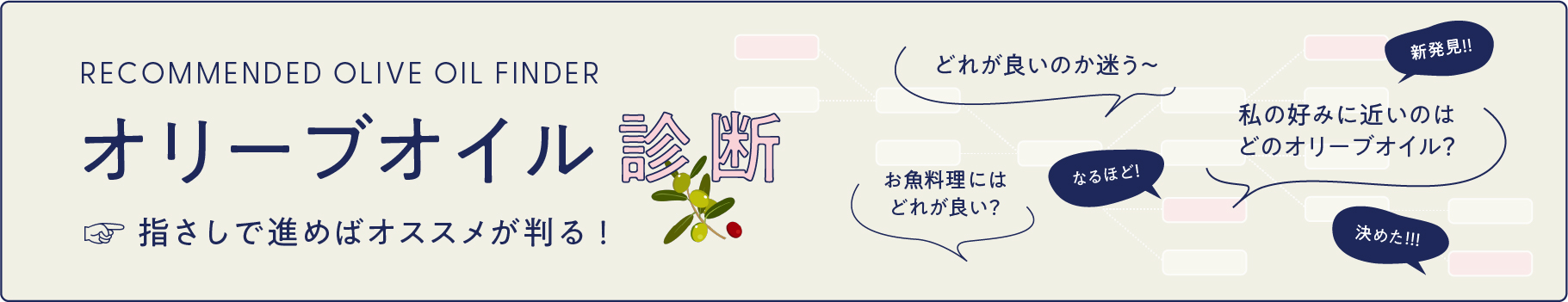 オリーブオイル診断