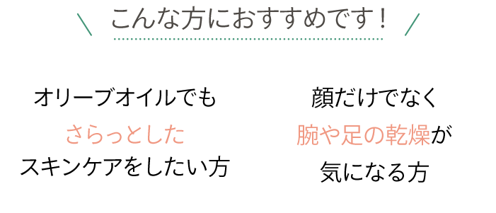 こんな方におすすめです